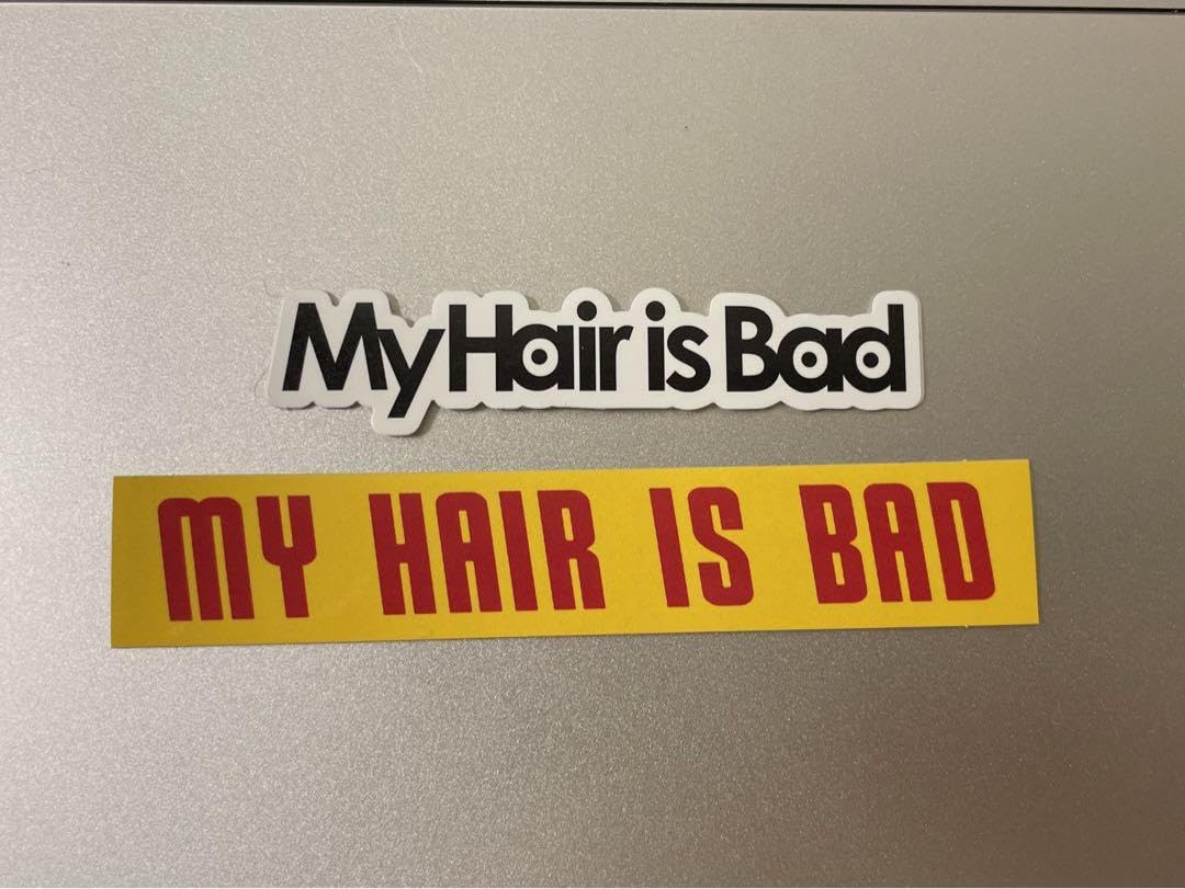 Amazon.co.jp: My Hair is Bad ステッカー マイヘア タワレコ ロゴ