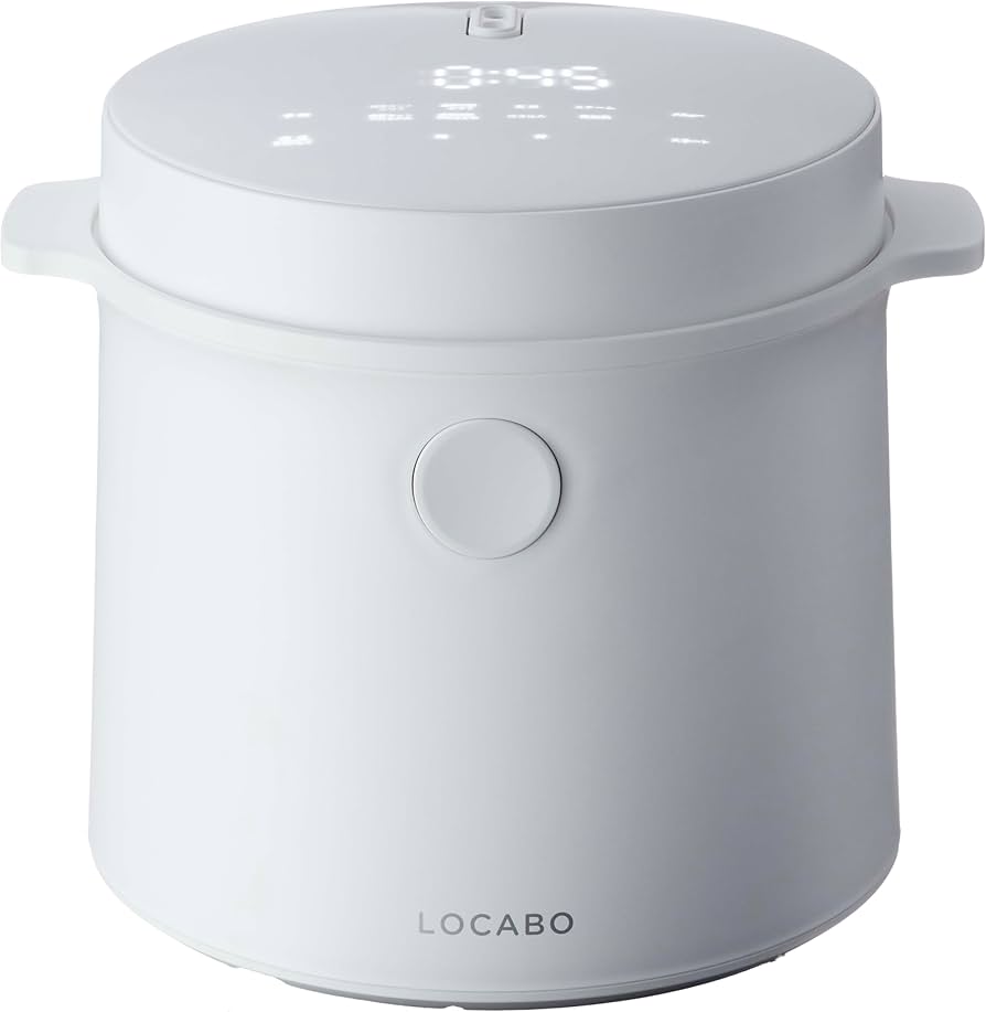 Amazon | LOCABO（ロカボ） 糖質カット炊飯器 LOCABO (ホワイト