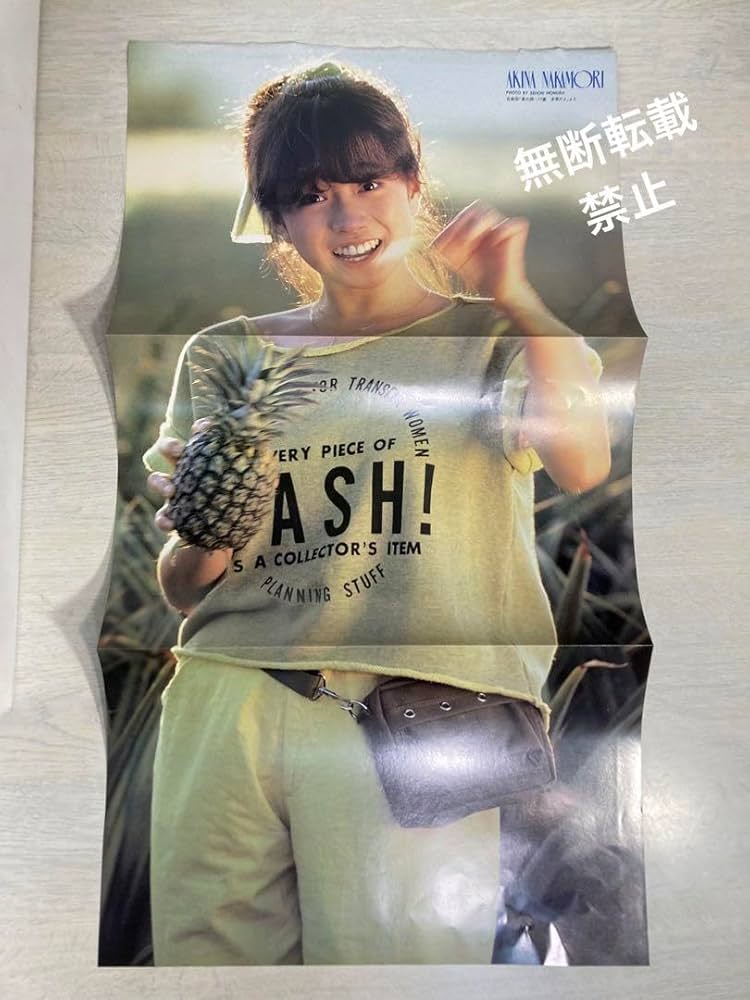 Amazon.co.jp: 中森明菜 付録ポスター2枚 80年代アイドル : おもちゃ