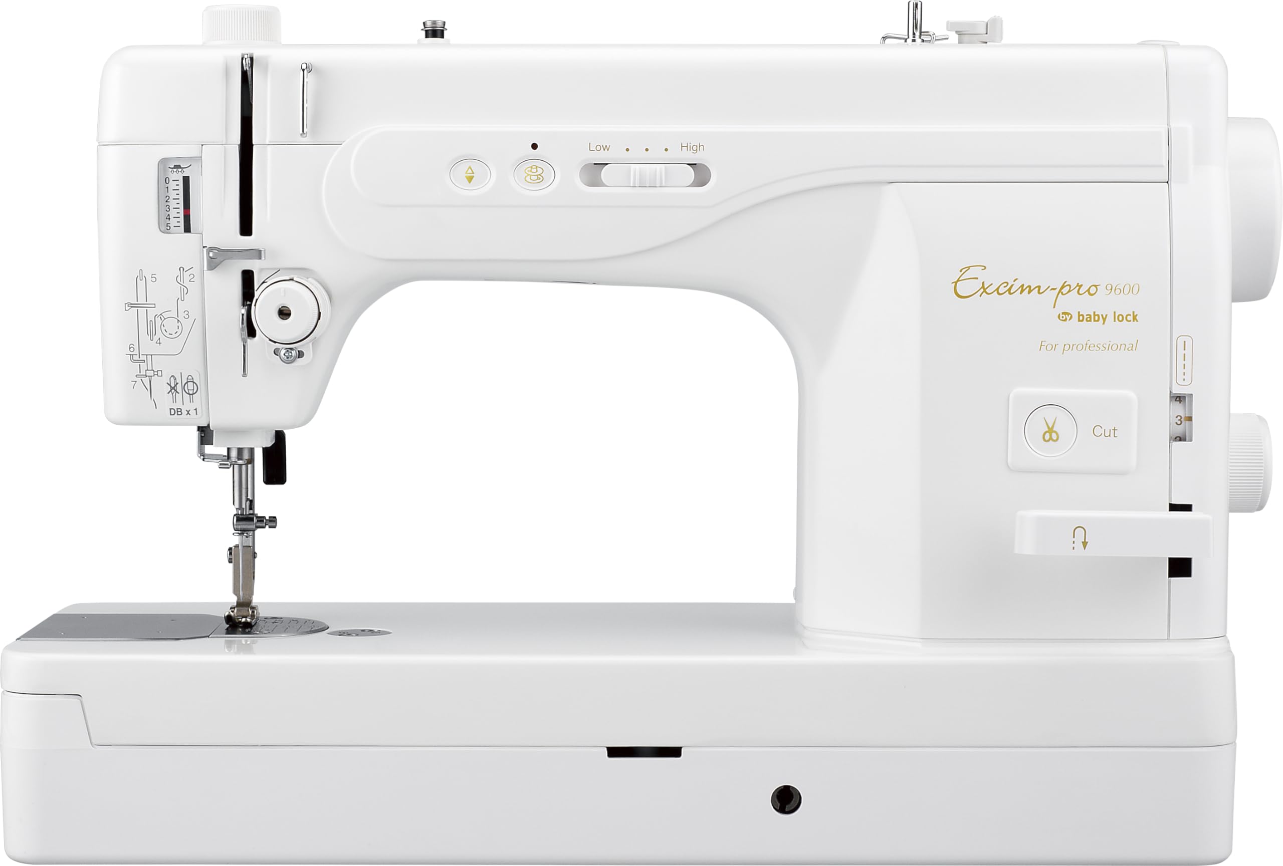 Amazon | babylock ベビーロック 職業用ミシン 自動糸切り エクシム