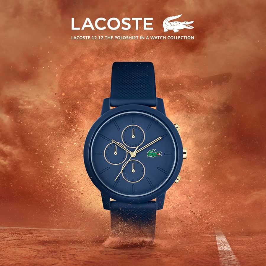 Amazon.com: Lacoste.12.12 Chrono Men's Quartz 2011248 Stainless