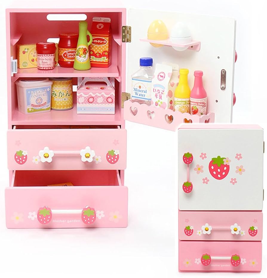 Amazon | マザーガーデン 木のおもちゃ 野いちご キューティー チルド