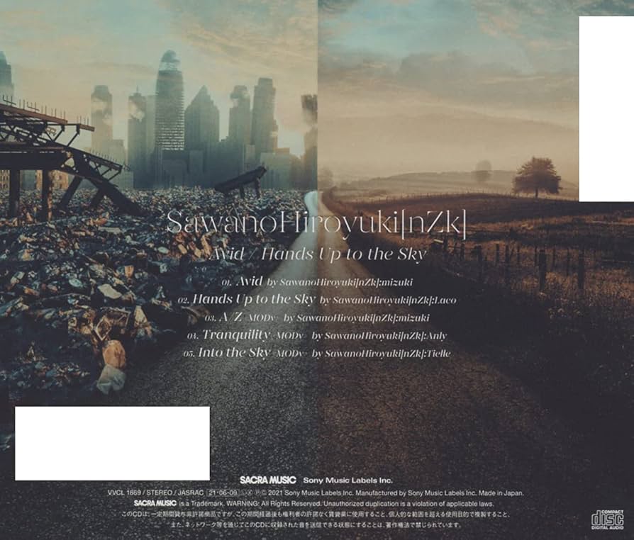 Amazon | Avid / Hands Up to the Sky (通常盤) | SawanoHiroyuki[nZk