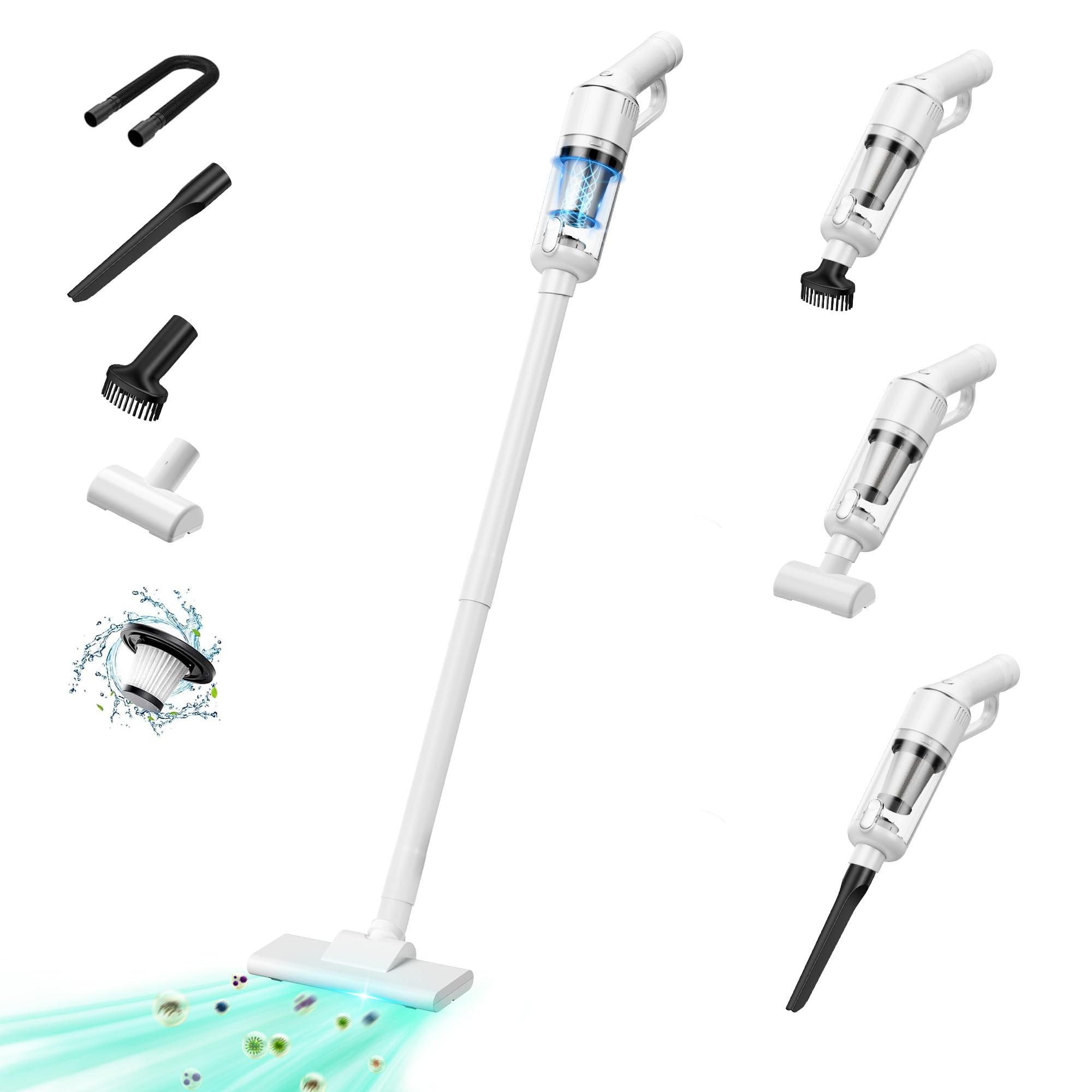 Amazon | 【Amazon 限定出品・2024進級版】掃除機 コードレス