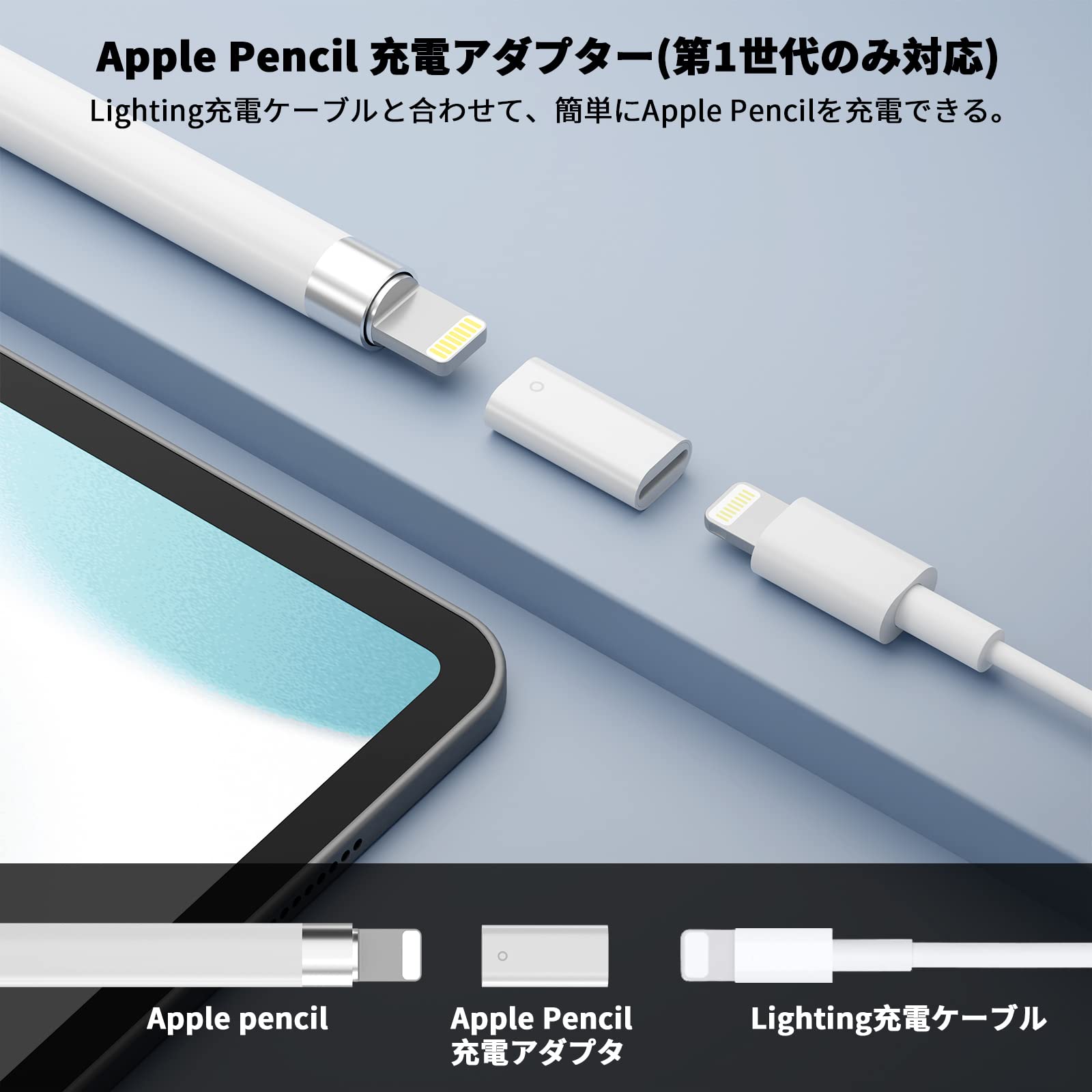 Apple pencilセット】Apple iPad 第9世代本体+充電器 Apple pencil