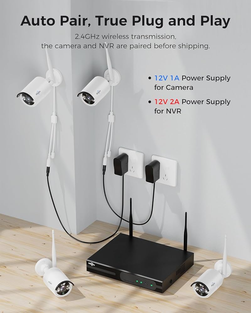 Amazon.com : Hiseeu Wireless Pro WiFi Security Camera System, 16CH