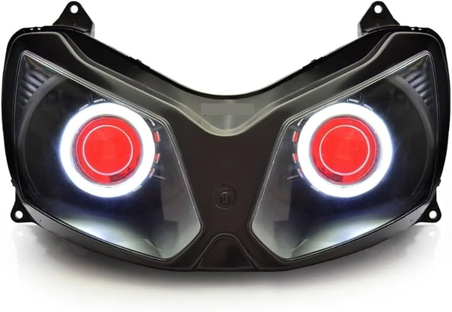 Amazon.com: EWXIAEDUS Motorcycle LED Headlight Assembly Compatible