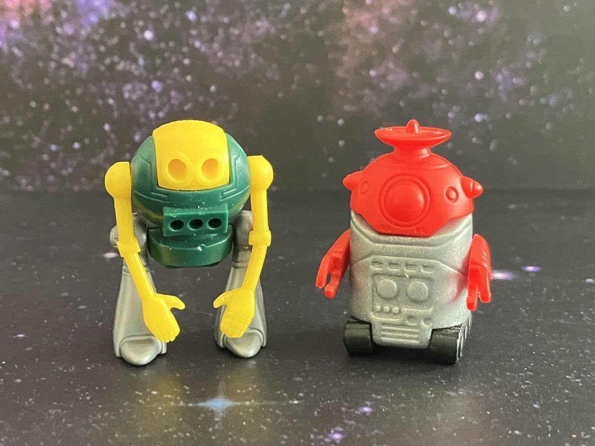 Amazon.co.jp: レア グリコ おまけ レトロ 宇宙 ロボット robot 人気