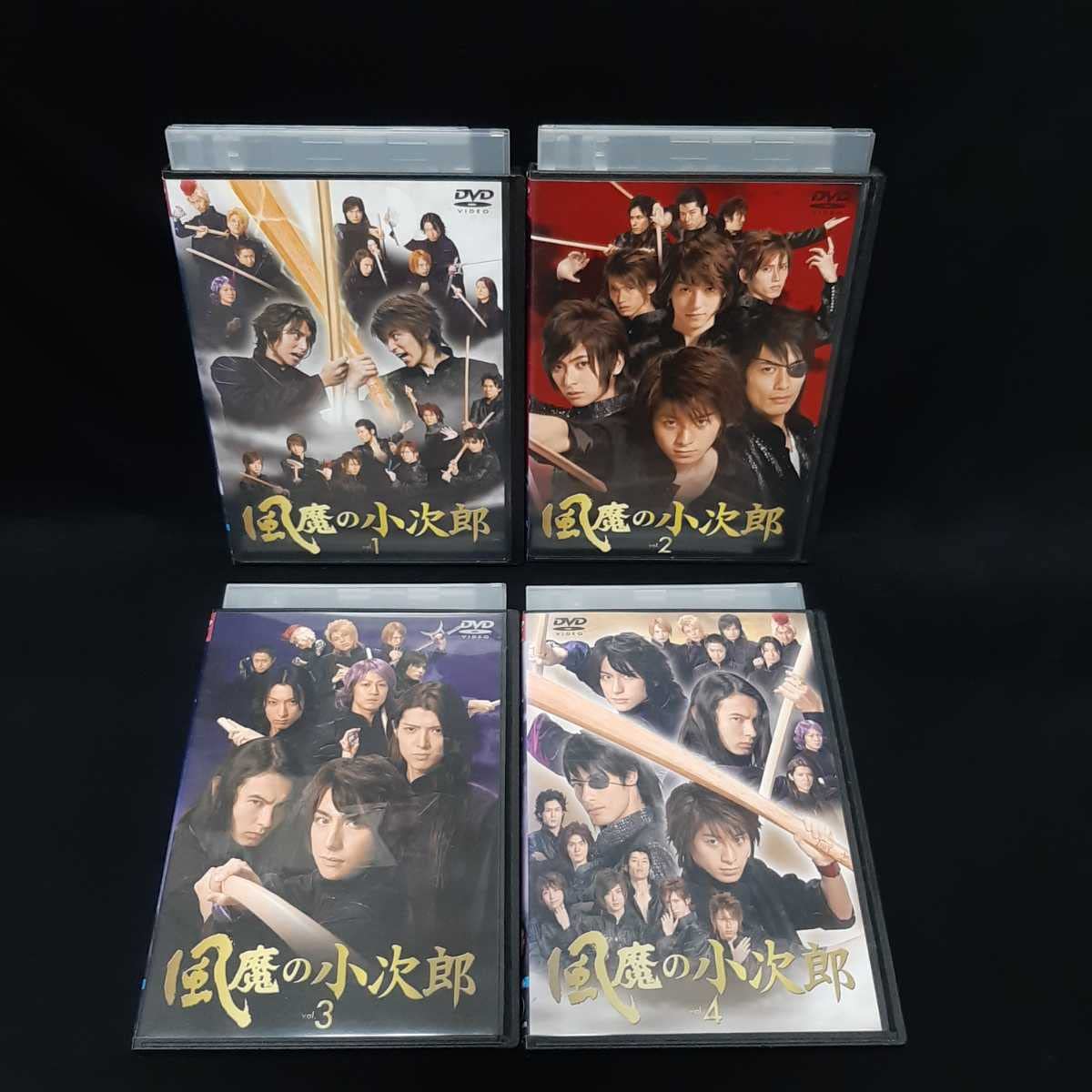 Amazon.co.jp: 風魔の小次郎 連続ドラマ DVD Vol.1234 全巻セット 4巻