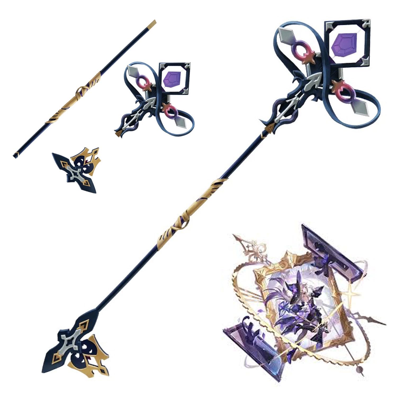 Amazon.co.jp: 崩壊スターレイル マダムヘルタ コスプレ道具 武器