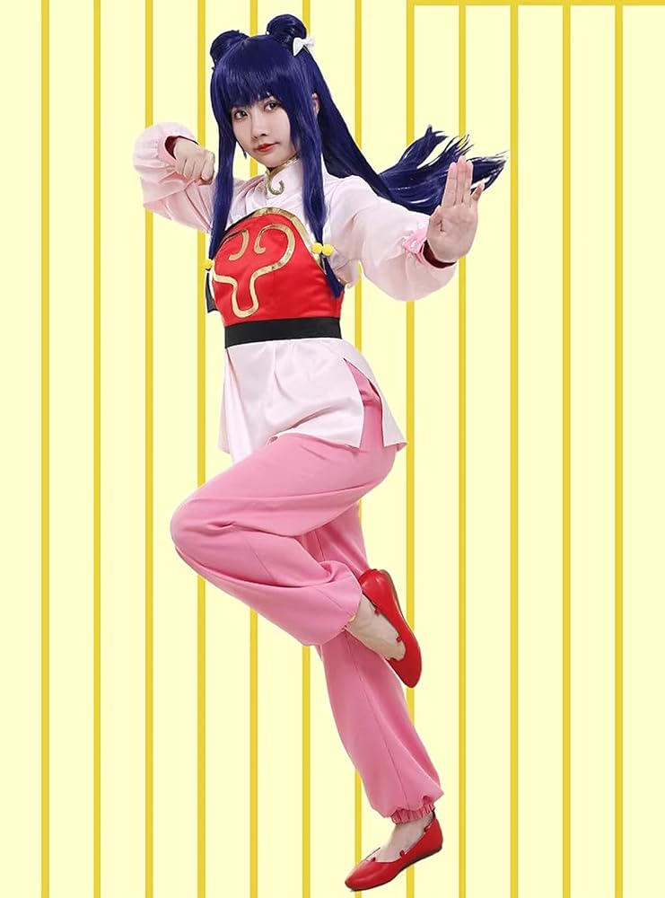 Amazon.co.jp: らんま1/2 シャンプー コスプレ衣装 ウィッグ付き 演出