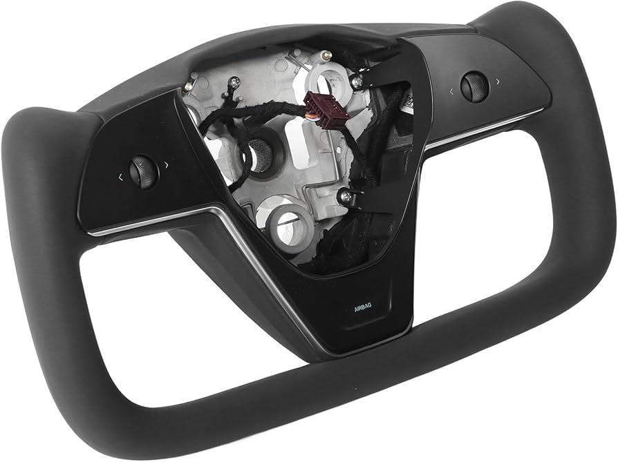 Amazon | ヨークステアリングホイール 加熱機能付き ナッパレザー 快適