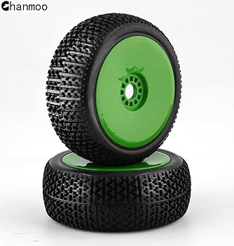 Amazon | Chanmoo 4個 1/8 RC レーシングカー オフロード タイヤ