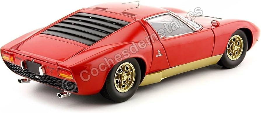 Amazon | 京商オリジナル 1/18 ランボルギーニ ミウラ P400S レッド