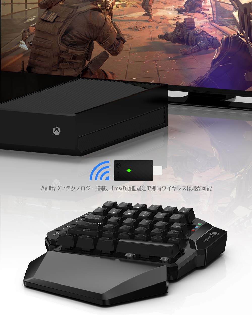 Amazon.co.jp: GameSir VX AimSwitch ゲーミングキーボード&マウス