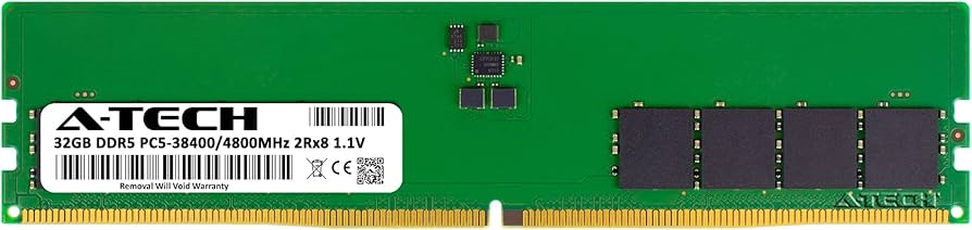 Amazon.co.jp: A-Tech 32GB RAM 交換用 Crucial CT32G48C40U5 | DDR5