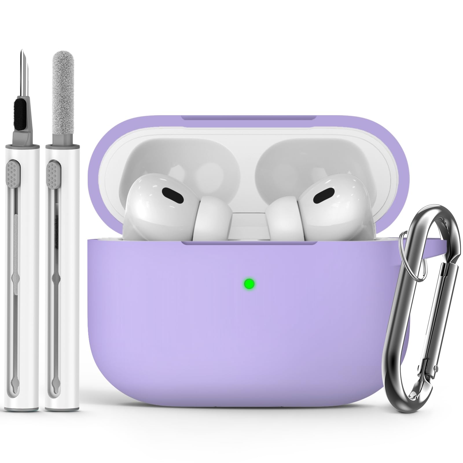 Amazon.com: Ljusmicker for AirPods Pro Case Cover with Cleaner Kit