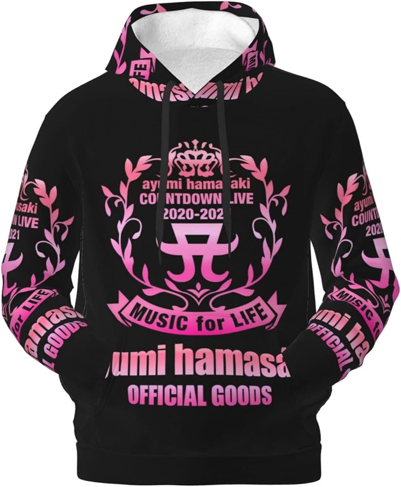 Amazon.co.jp: [Fasedate] 浜崎あゆみ5 (2) パーカー 個性 長袖 上着