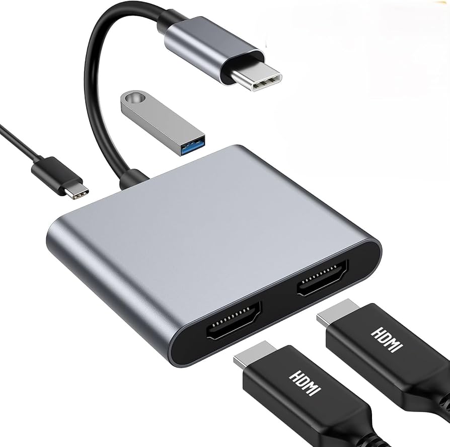 Amazon | Conkoo USB Type-C HDMI 変換アダプター デュアル マルチ