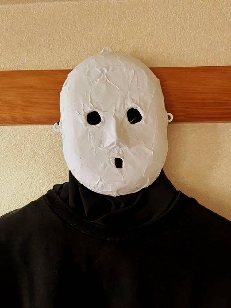 Amazon.co.jp: 雨穴 なりきり うけつ 仮面 ハロウィン マスク お面