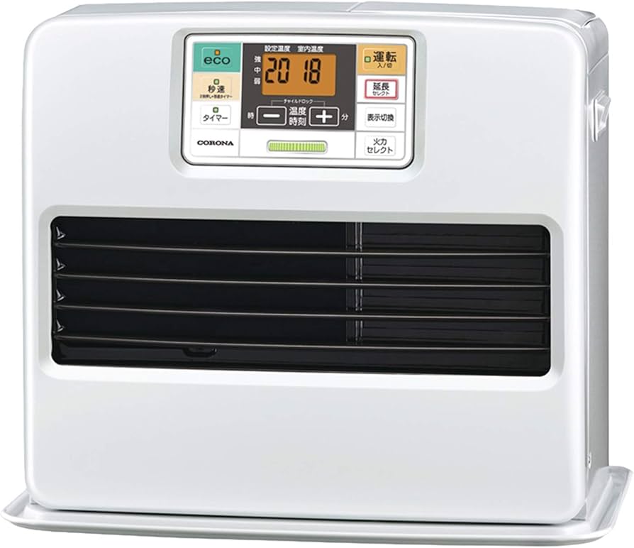 Amazon | コロナ：石油ファンヒーター(パールホワイト)STシリーズ/FH