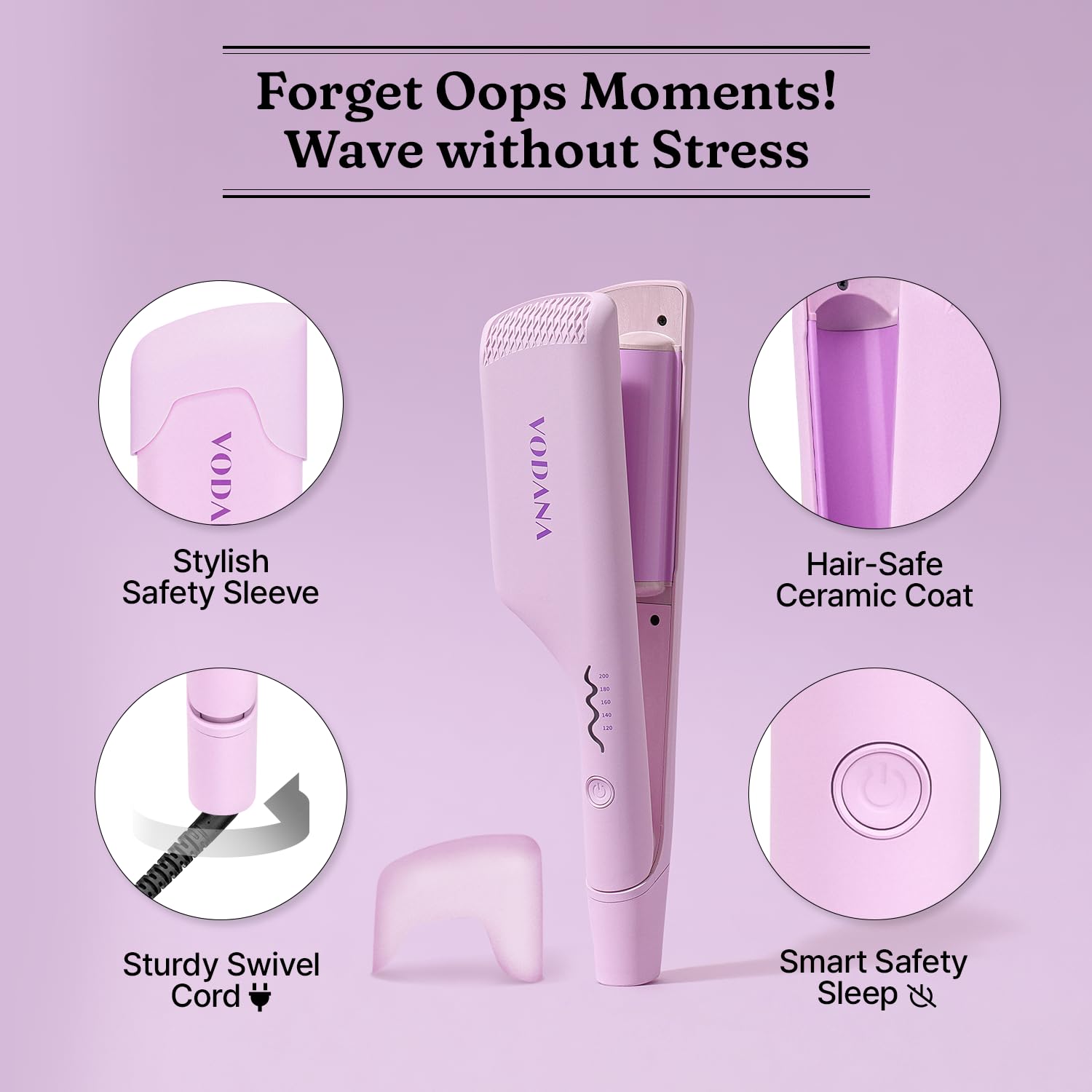 Amazon.com: VODANA Professional Triple Flow Ceramic Hair Waver