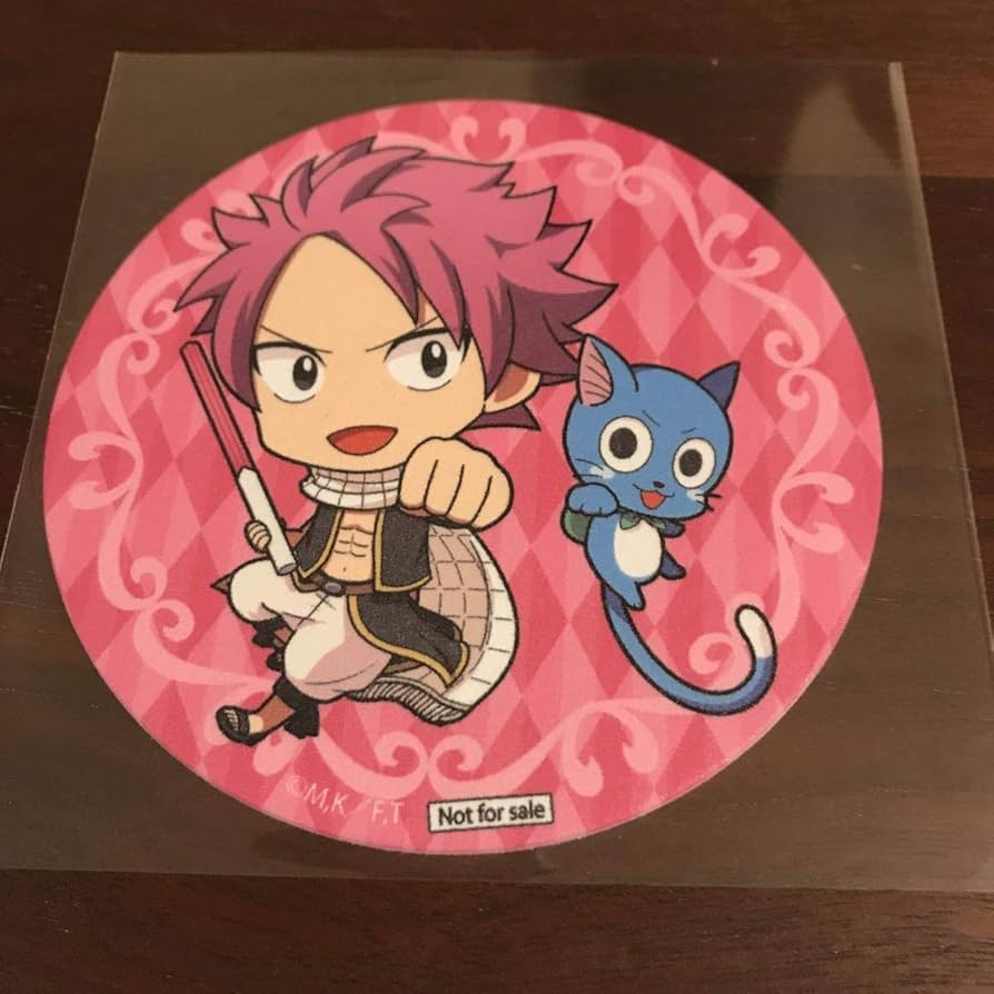 Amazon.co.jp: フェアリーテイル ナツ ハッピー コースター 特典