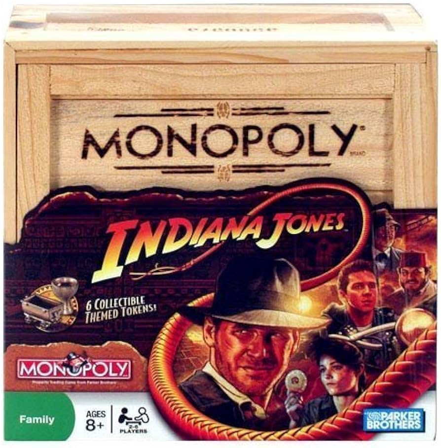 Amazon.co.jp: Monopoly Indiana Jones Edition [並行輸入品] : おもちゃ