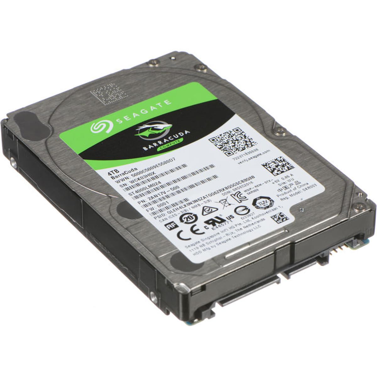 Amazon.com: Seagate BarraCuda Mobile Hard Drive 4TB SATA 6Gb/s