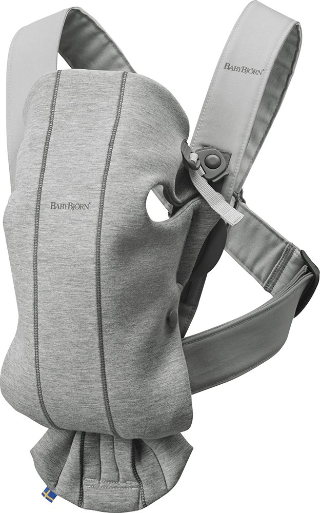 Amazon.com: BabyBjörn Baby Carrier Mini, Light Gray, 3D Jersey
