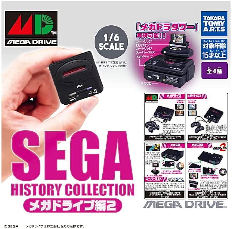 Amazon | SEGA HISTORY COLLECTION メガドライブ編2 [全4種セット