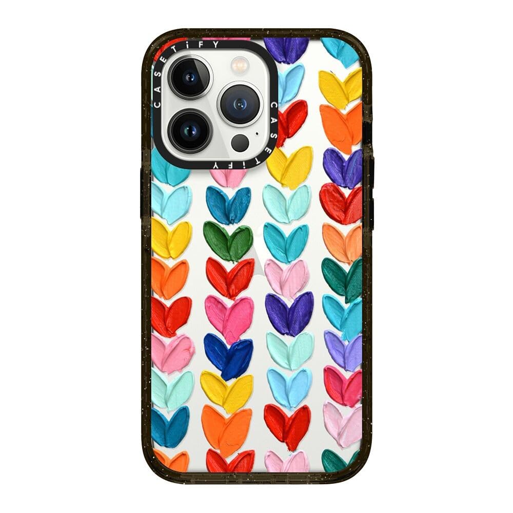 Amazon.com: CASETiFY Impact Case for iPhone 13 Pro - Clear Polka