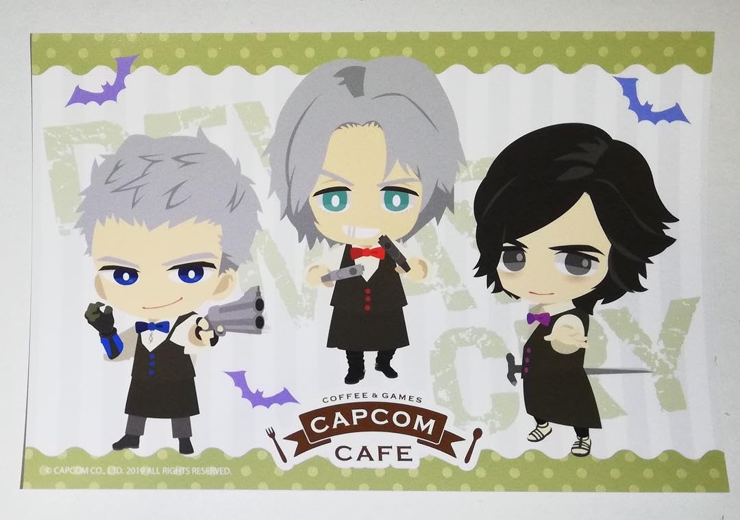 デビルメイクライ ネロ ポストカード 特典 カプコンカフェ 4弾 デビル
