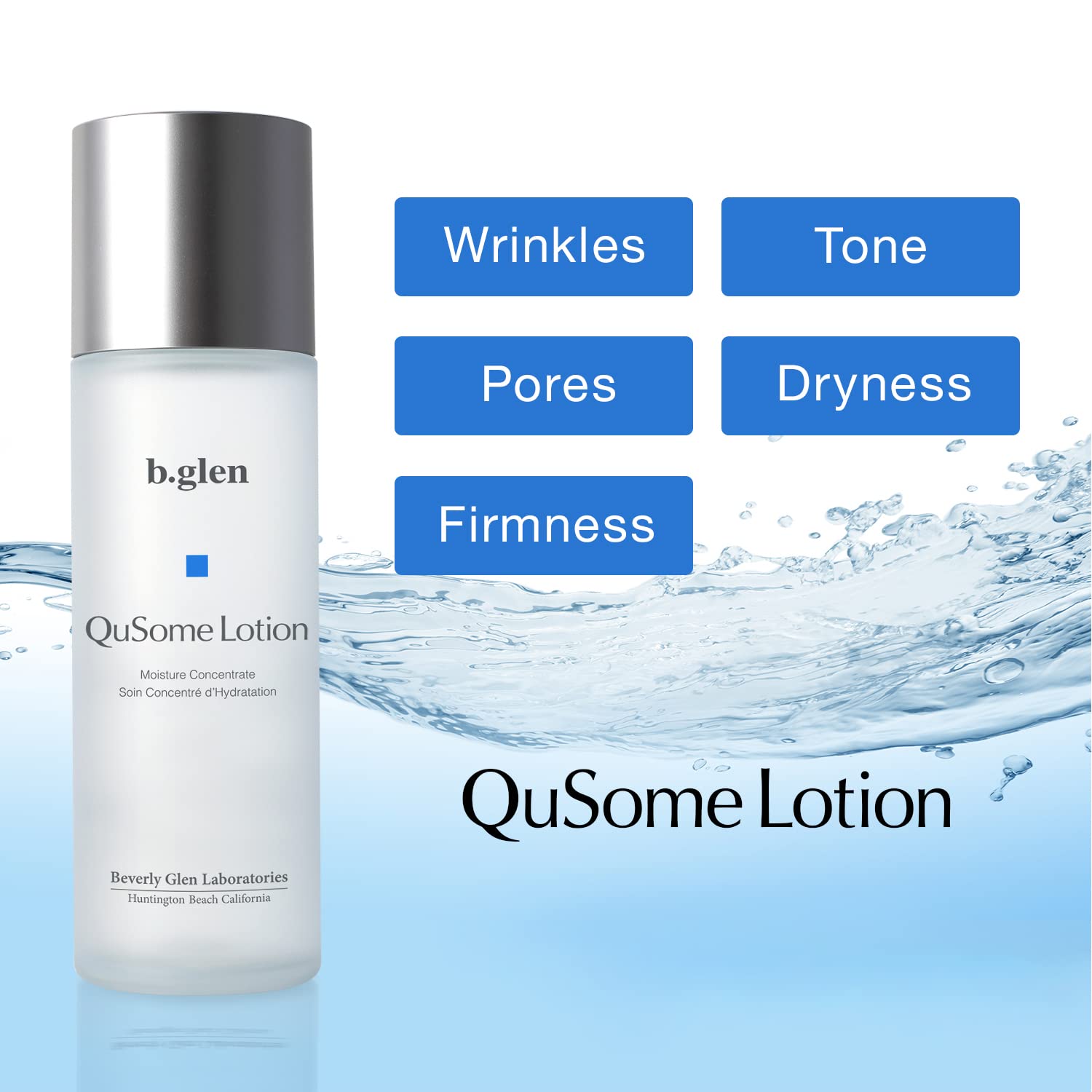 Amazon.com: ビーグレン b.glen QuSome Lotion (120mL/4.06fl.oz.) b