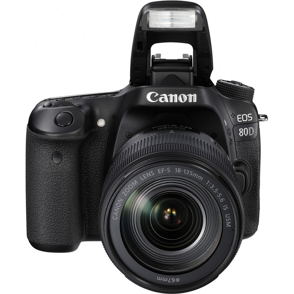 Amazon.com : Canon EOS 80D DSLR Camera with 18-135mm Lens
