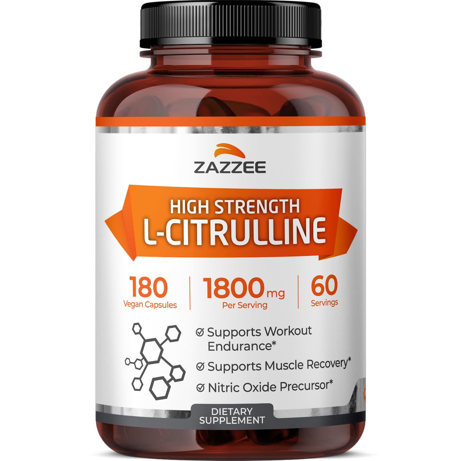 Amazon.com: Zazzee High Strength L-Citrulline, 1800 mg per Serving