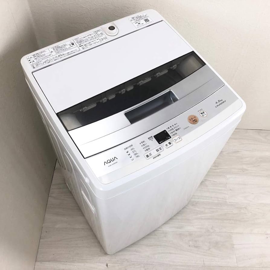 881 訳あり 格安‼️ アクア 4.5kg洗濯機 一人暮らし 単身 ジャンク品