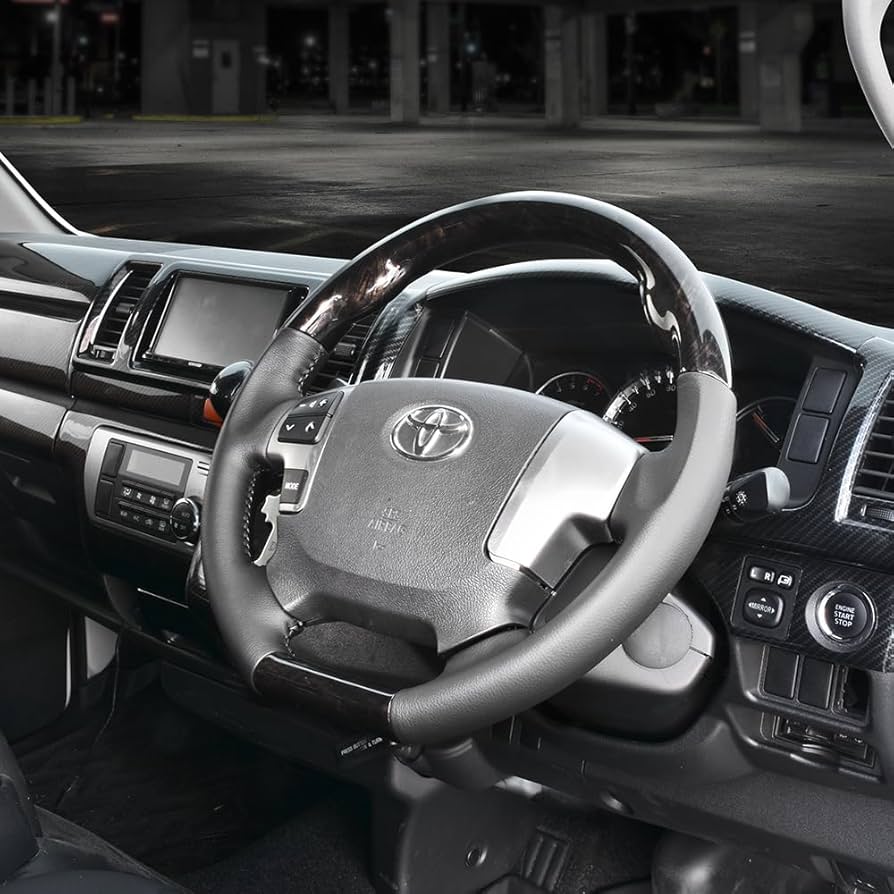 Amazon | 【純正交換ステアリング ハイエース 200系 4型 5型 6型 7型