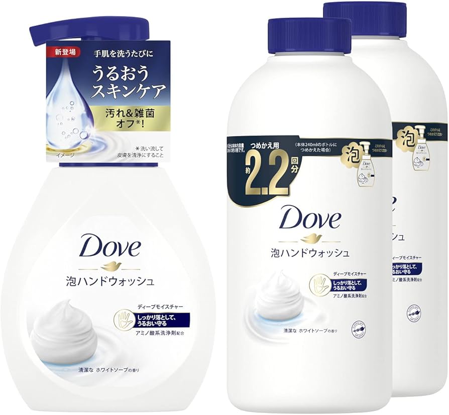 Amazon.co.jp: Dove(ダヴ) 泡ハンドウォッシュ ディープモイスチャー