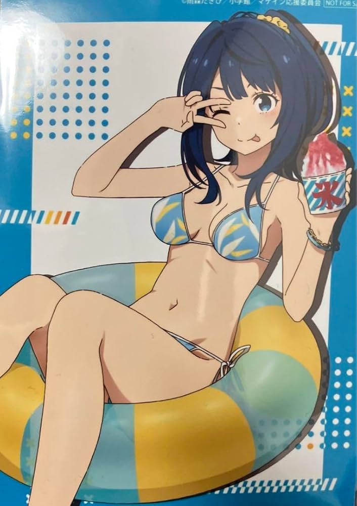 Amazon.co.jp: 負けヒロインが多すぎる マケイン 特典 水着 八奈見杏奈