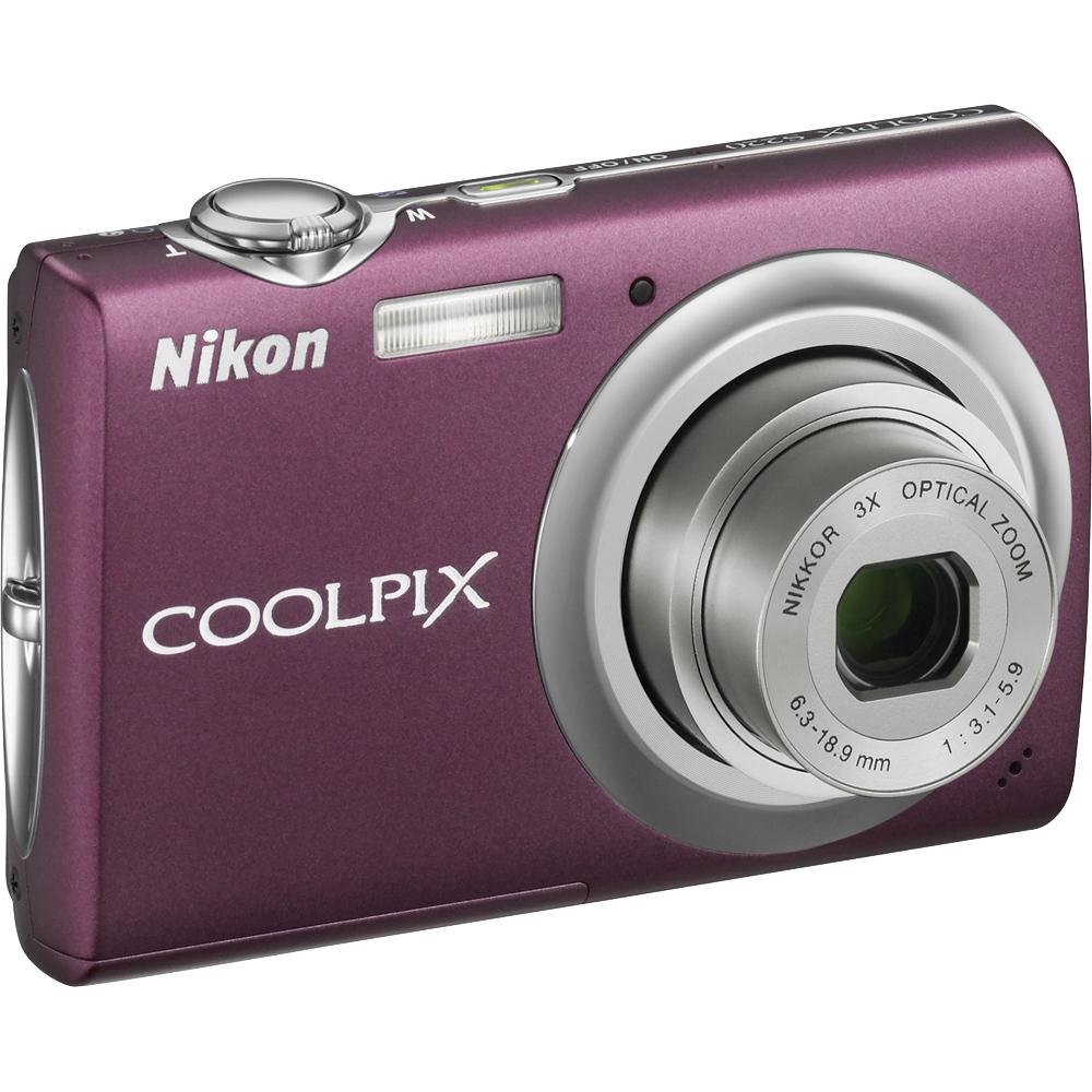 Amazon.com : Nikon Coolpix S220 10MP Digital Camera with 3x
