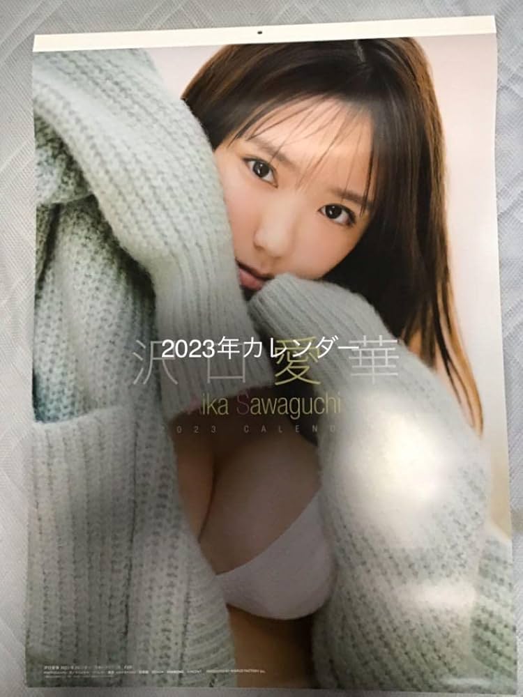 Amazon.co.jp: 沢口愛華、フラッシュ等身大ポスター、2023年カレンダー