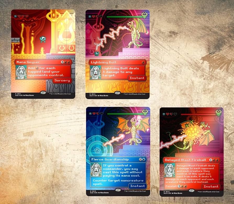 Amazon.com: MTG Secret Lair: Pixel Perfect | Extra Life 2024