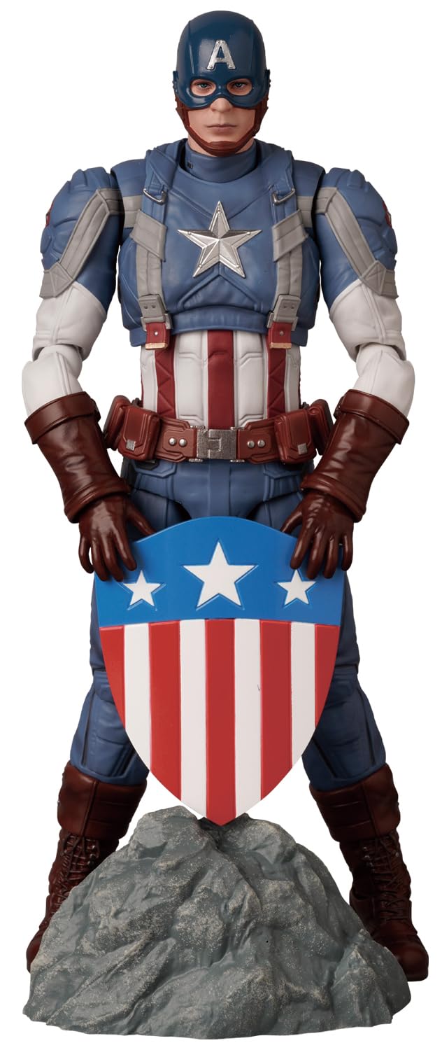 Amazon.co.jp: MAFEX マフェックス No.220 CAPTAIN AMERICA キャプテン