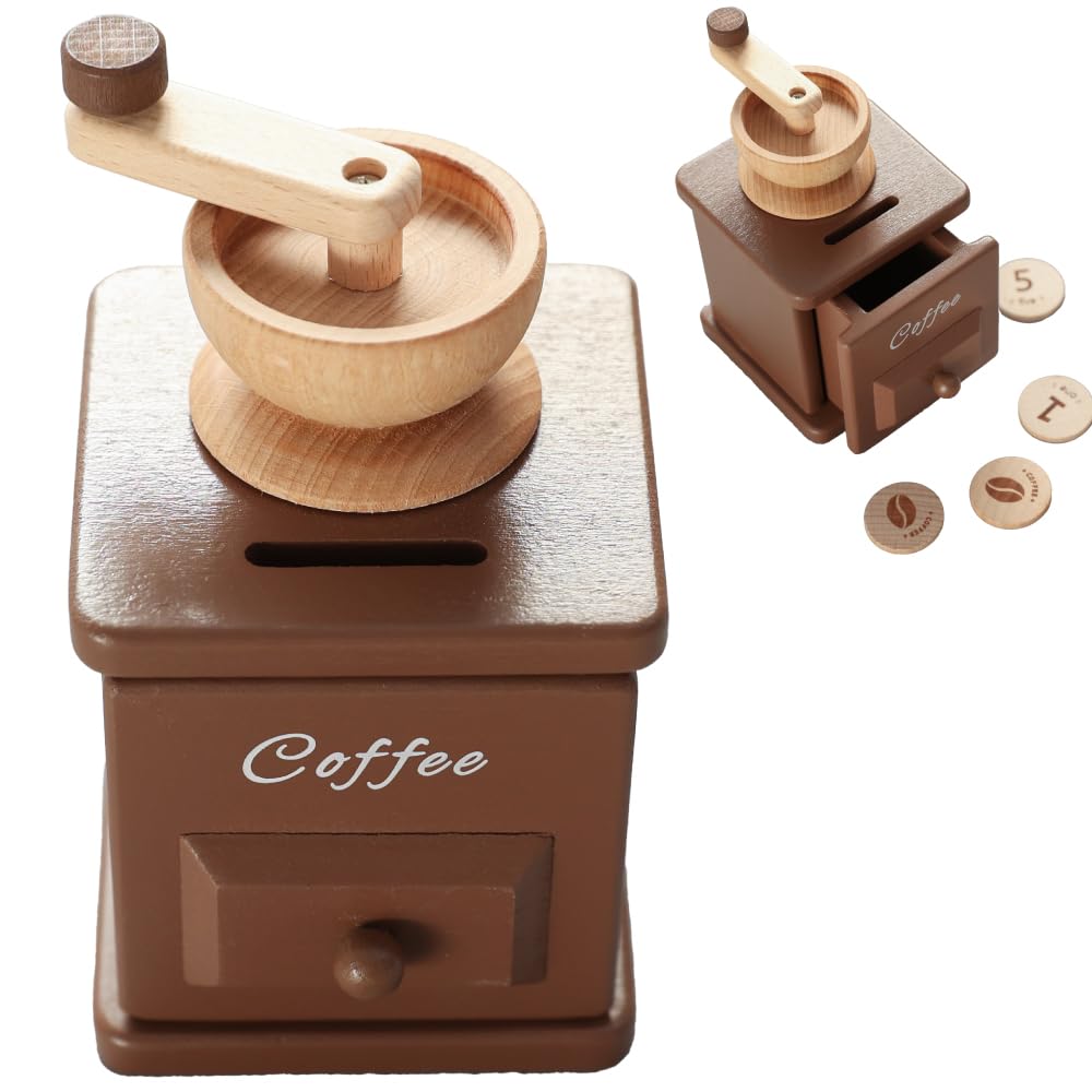 Amazon | 木製おもちゃのだいわ アンティーク風コーヒーミル コーヒー