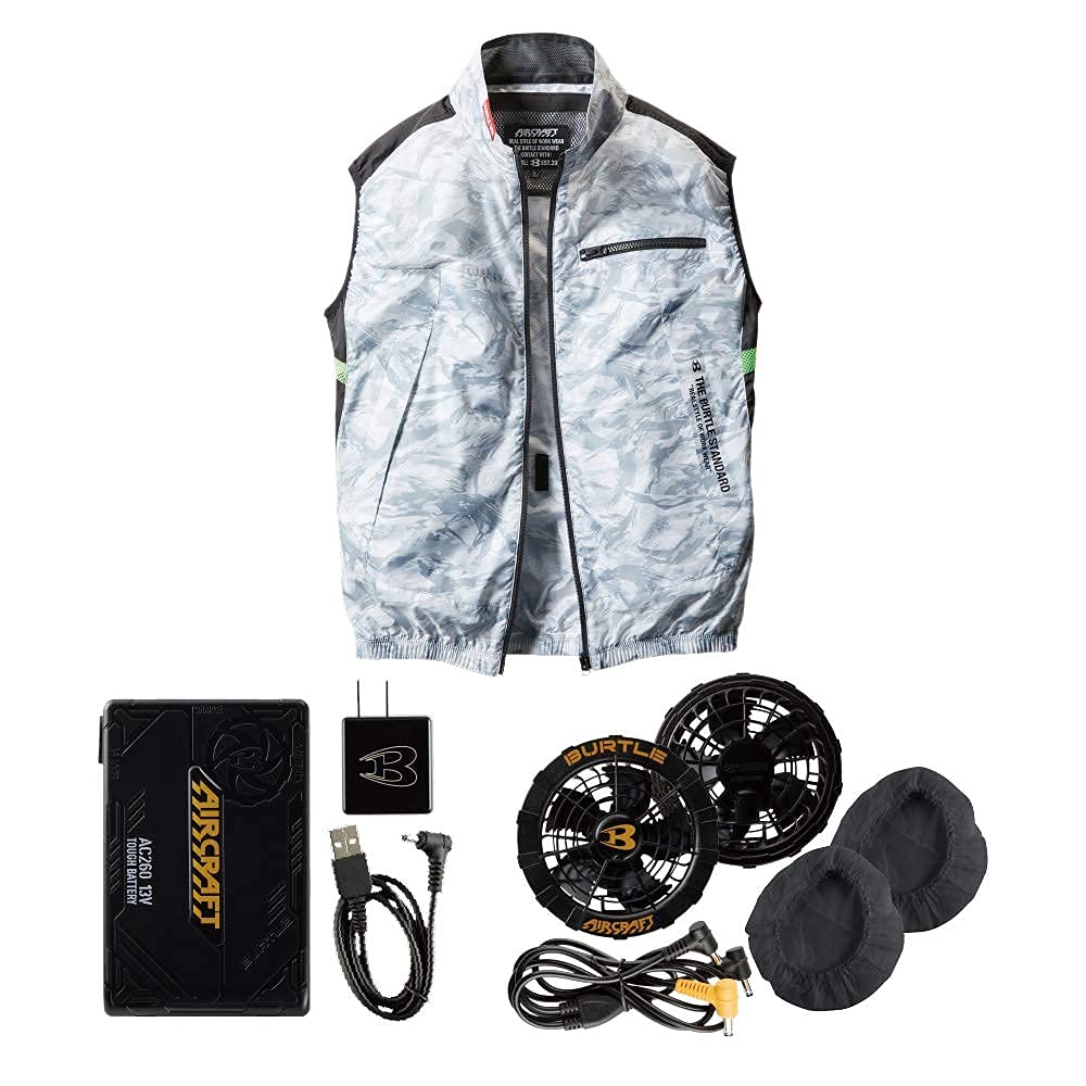 Burtle AC260 ファン付きジャケット 破れあり バートル Burtle AC260