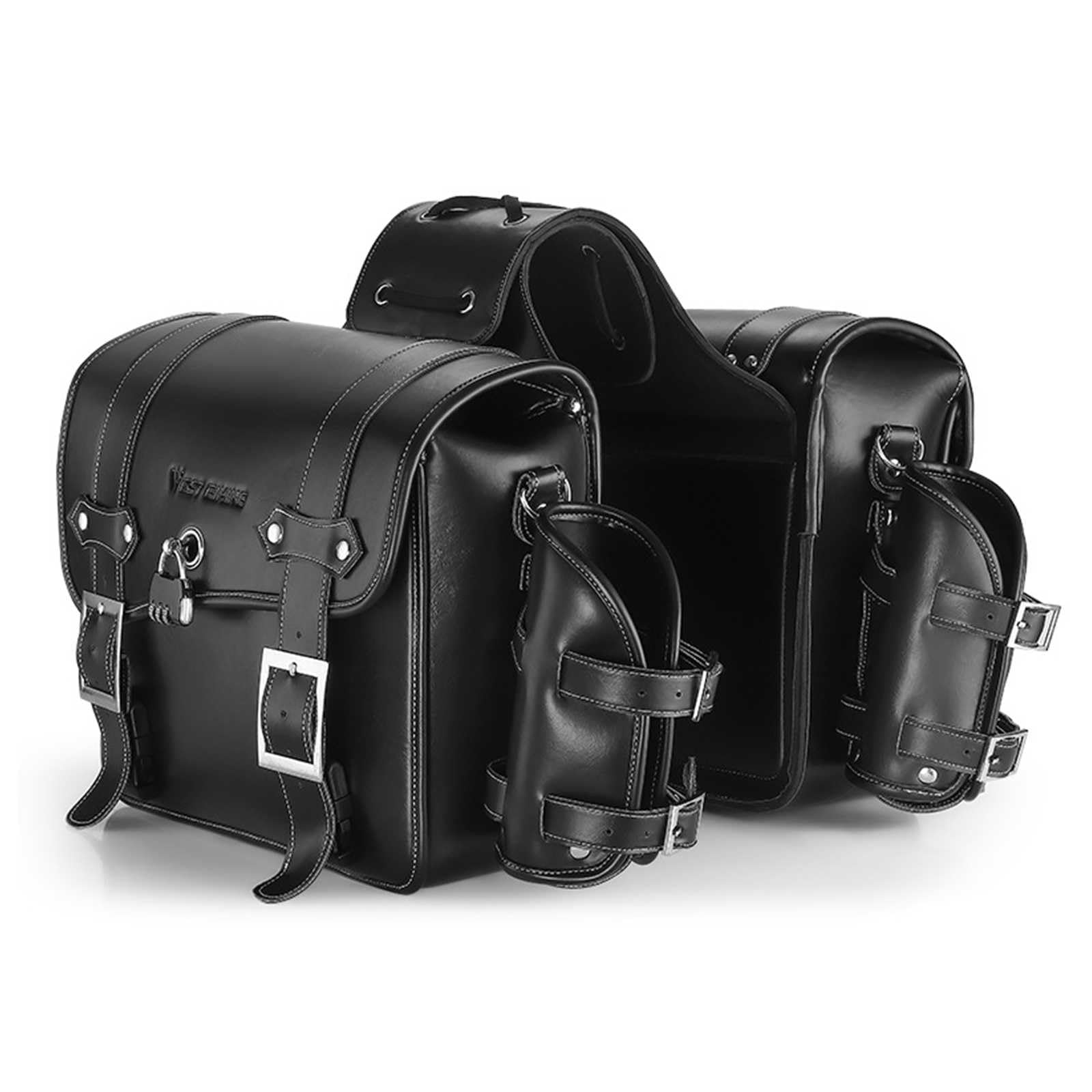 Amazon | 新型 バイク サイドバッグ 16L 大容量 バイク用 サドルバッグ