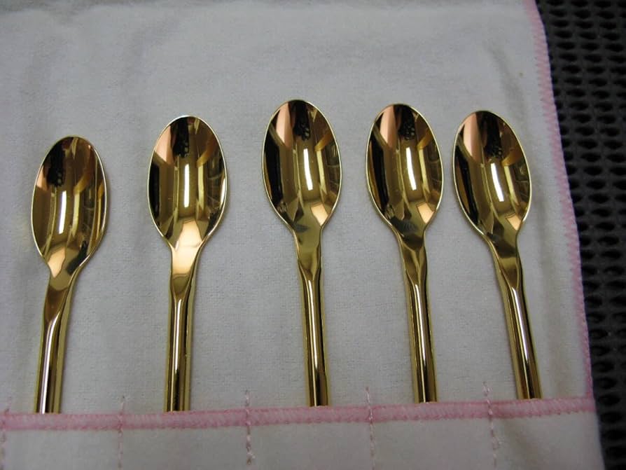 Amazon | MIKIMOTO/ミキモト 金仕上げ スプーン フォーク 10本セット