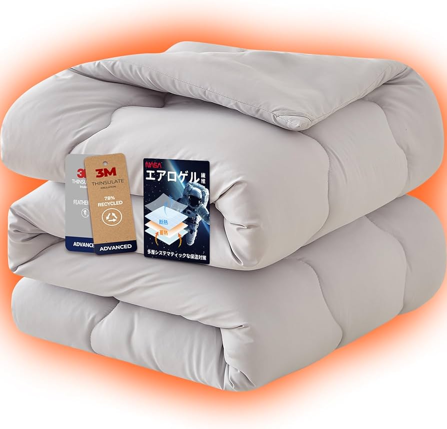 さっちょ！】TEIJIN サンバーナー 宇宙服素材 エアロゲル掛け布団 さっ