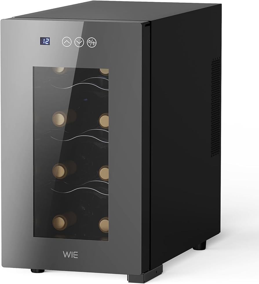 Amazon.co.jp: WIE ワインセラー 8本収納 省エネ エコ 振動抑制 恒温